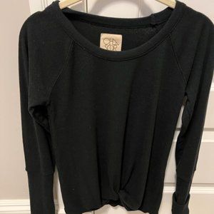 Chaser | Black knit top